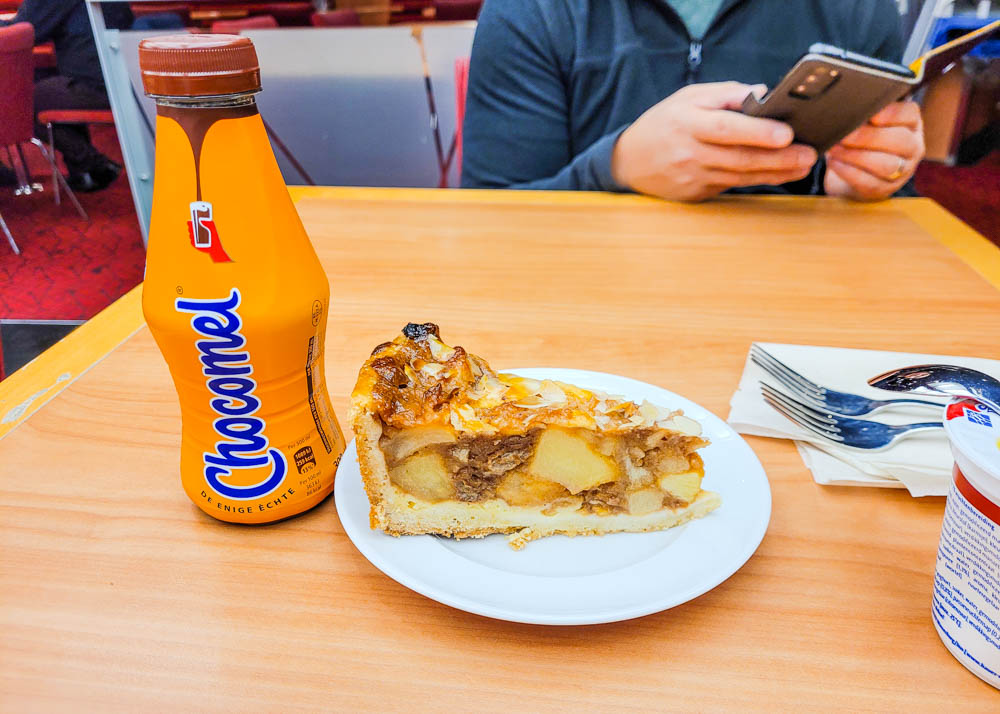 Dutch Apple Pie on Harwich to Hook of Holland Ferry