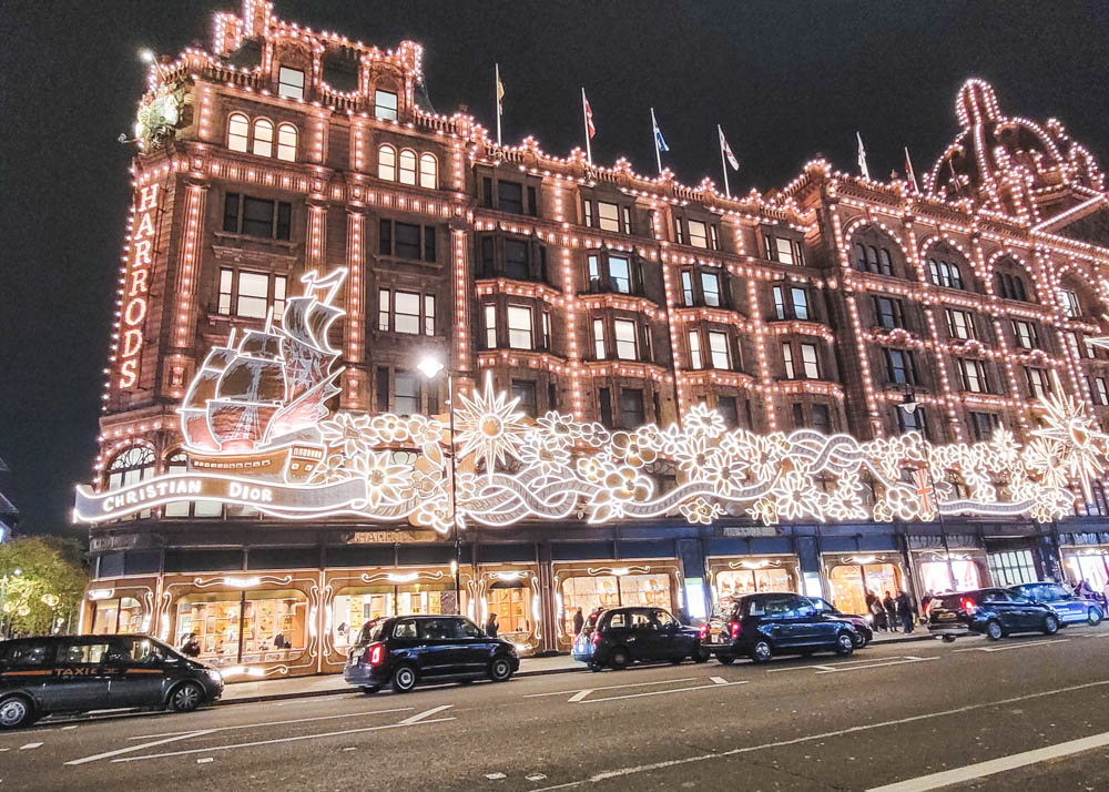 Harrods Christmas Window Displays