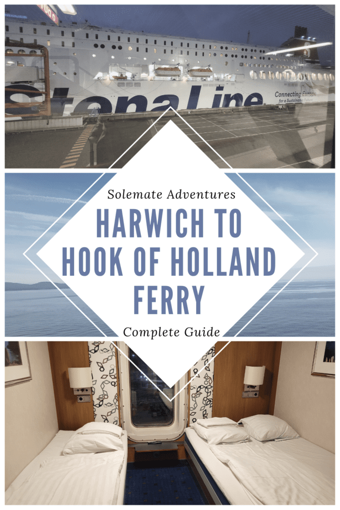 The Harwich to Hook of Holland Ferry is an excellent choice for getting from London to Amsterdam! Here's everything to expect on the journey!