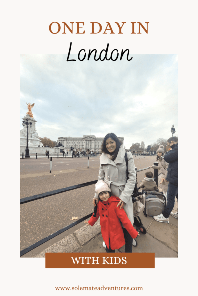 As first-time visitors, this itinerary made the most of our one day in London with kids, allowing us to see many highlights of London!