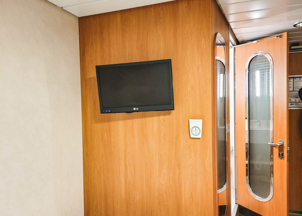 Stena Line Cabin TV