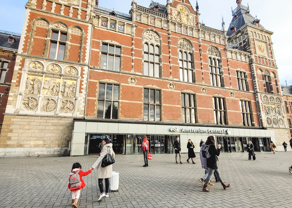 One Day in Amsterdam Centraal Station