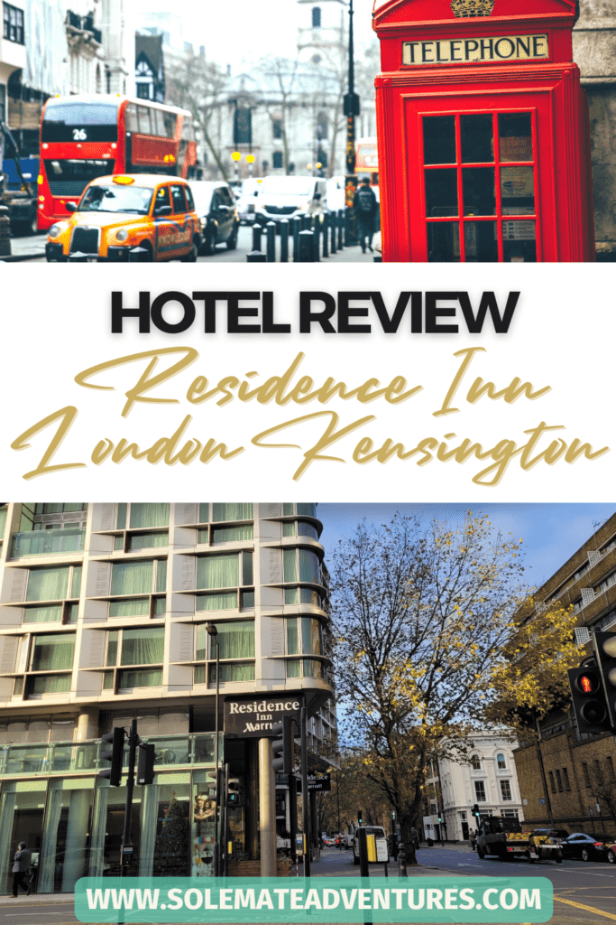 Residence Inn by Marriott London Kensington is one of the more affordable Kensington options and within walking distance to a tube station.