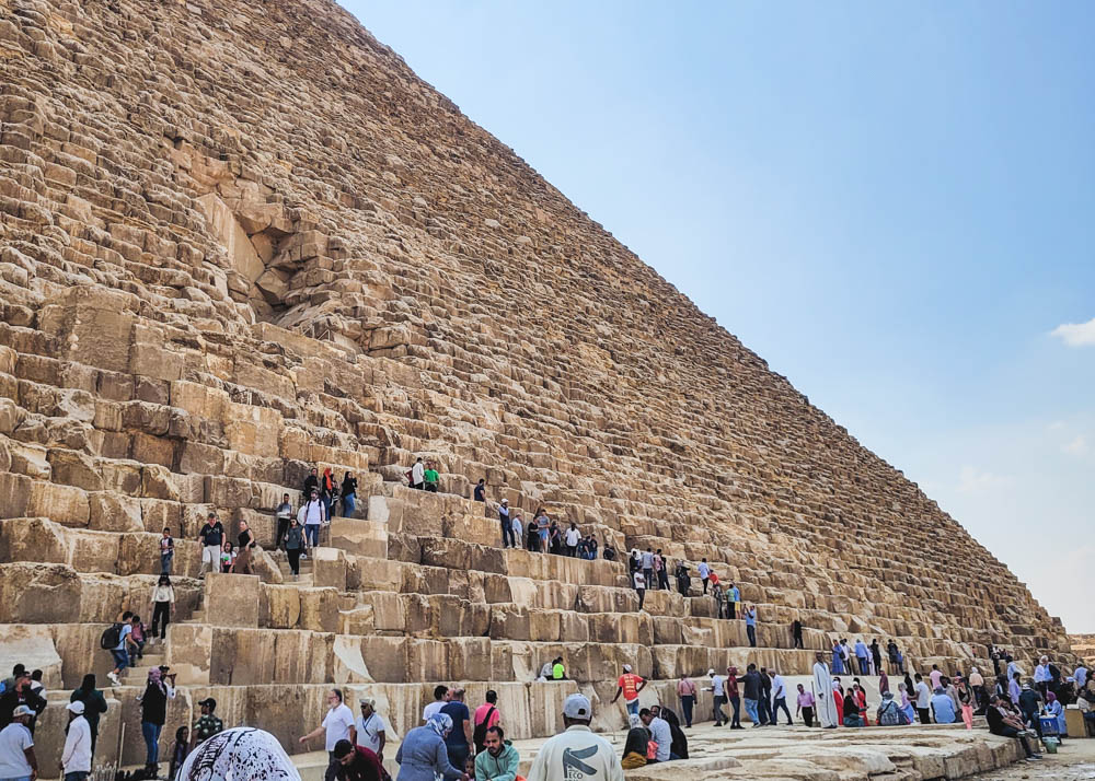 Entrance to the Pyramid of Khufu