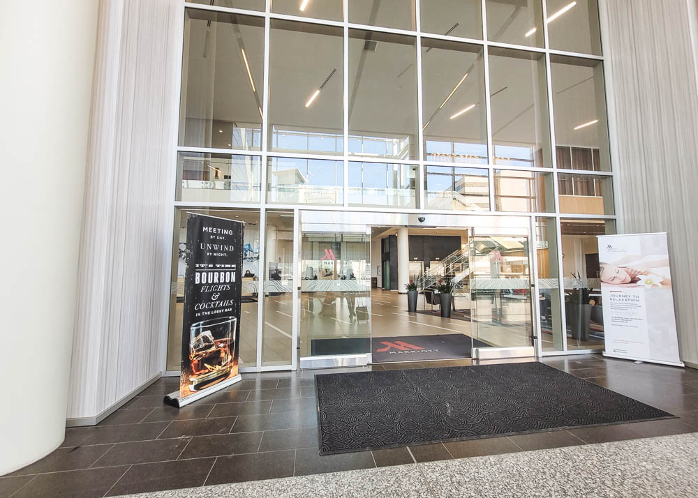 Calgary Airport Marriott Entrance