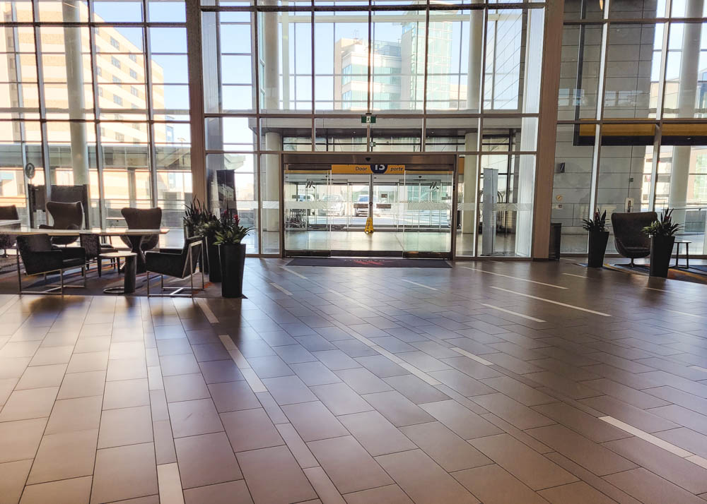 Calgary Airport Marriott Entrance