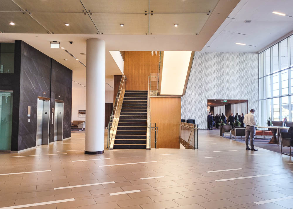 Calgary Airport Marriott Lobby