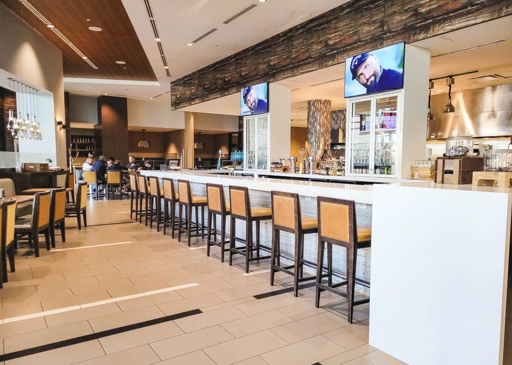 Calgary Airport Marriott Restaurant