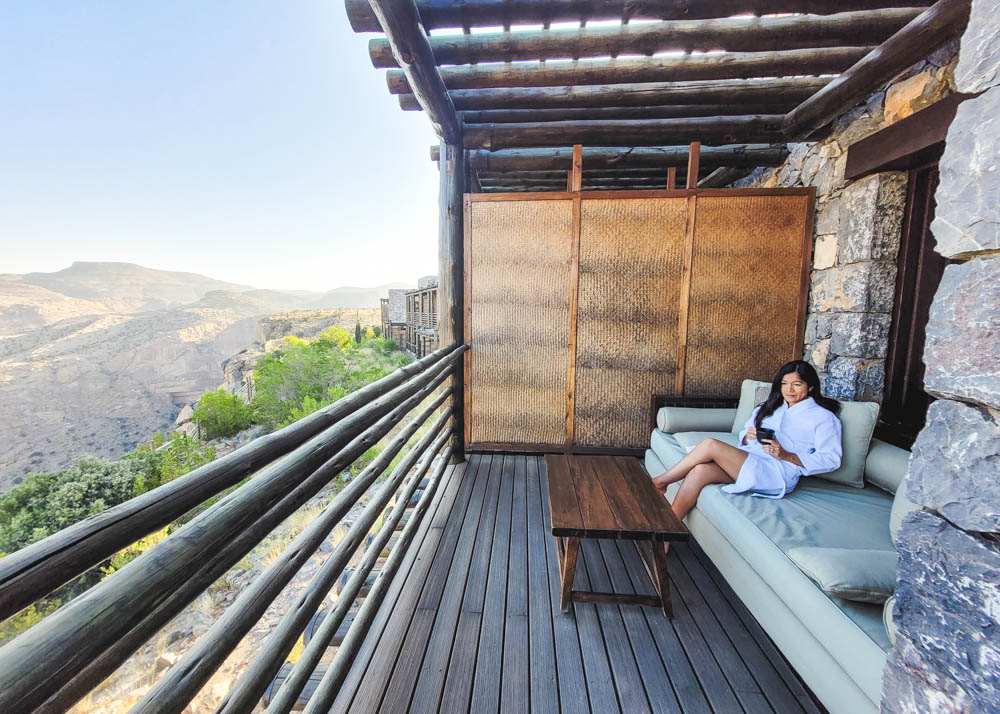 Alila Jabal Akhdar View from Room