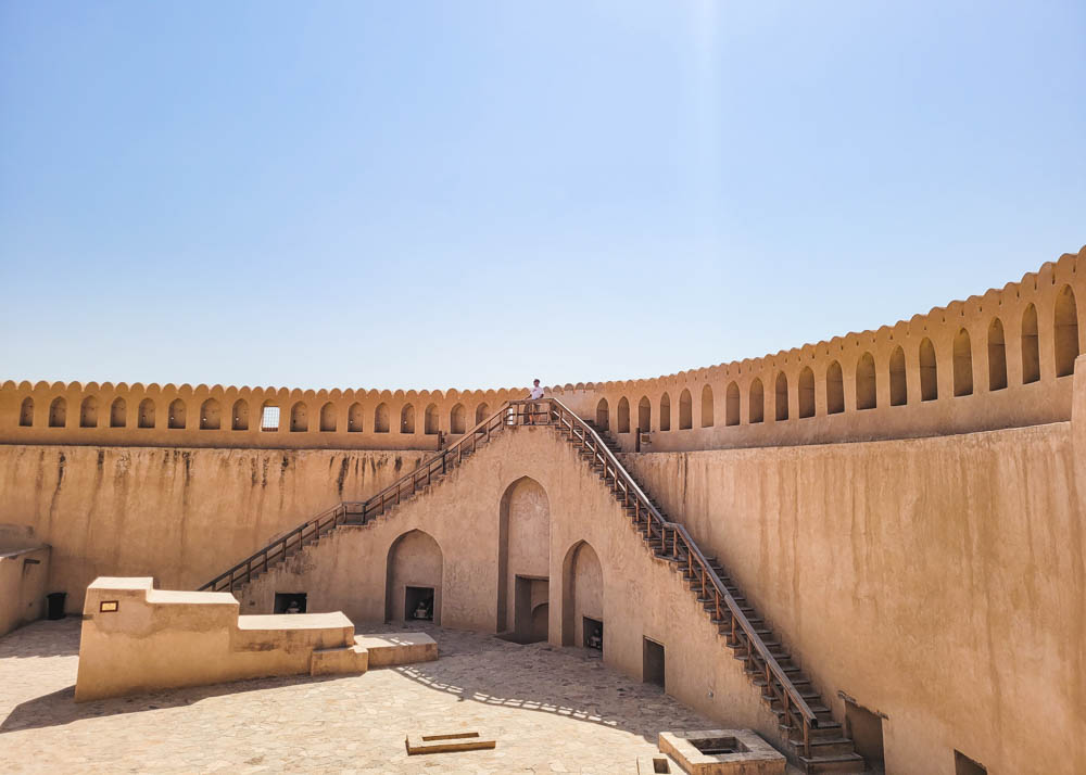 Inside Nizwa Fort