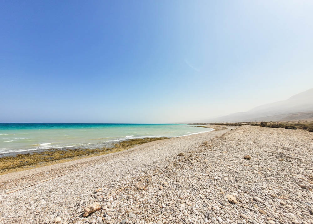 Oman Road Trip Beach