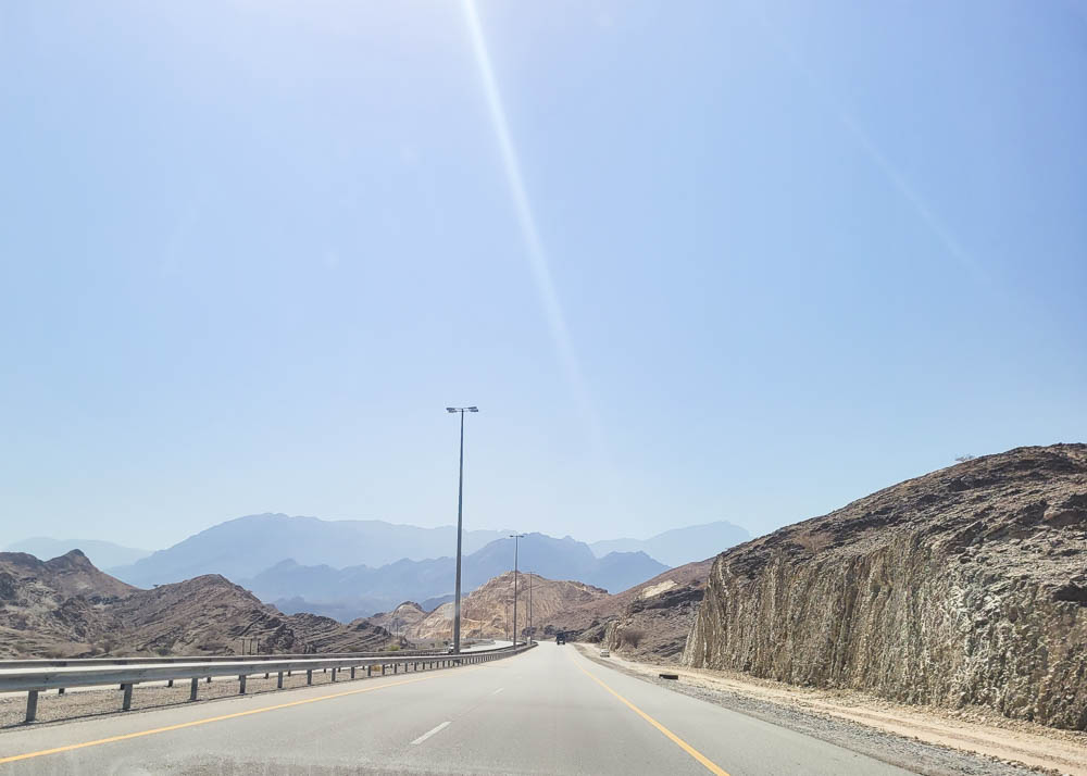 Oman Road Trip Highway