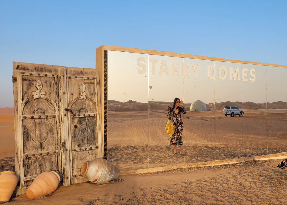 Starry Domes Desert Camp Mirror