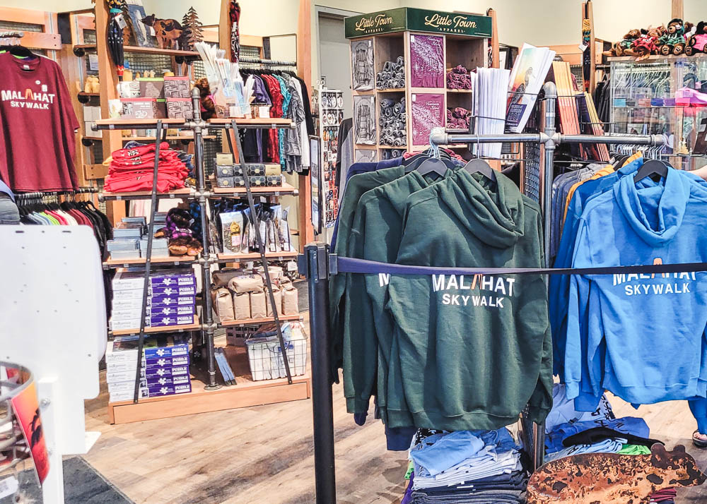 Malahat SkyWalk Gift Shop Interior