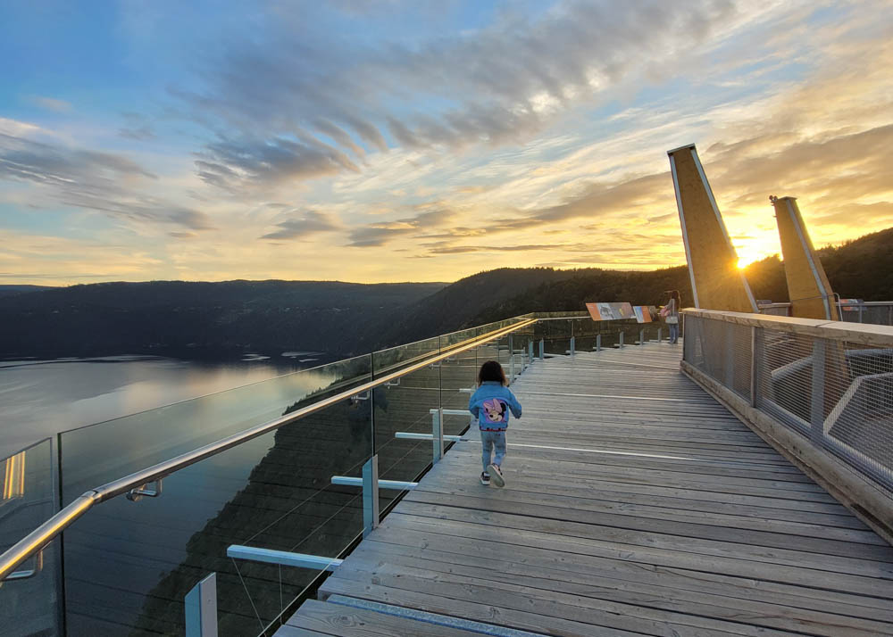 Malahat SkyWalk Sunset