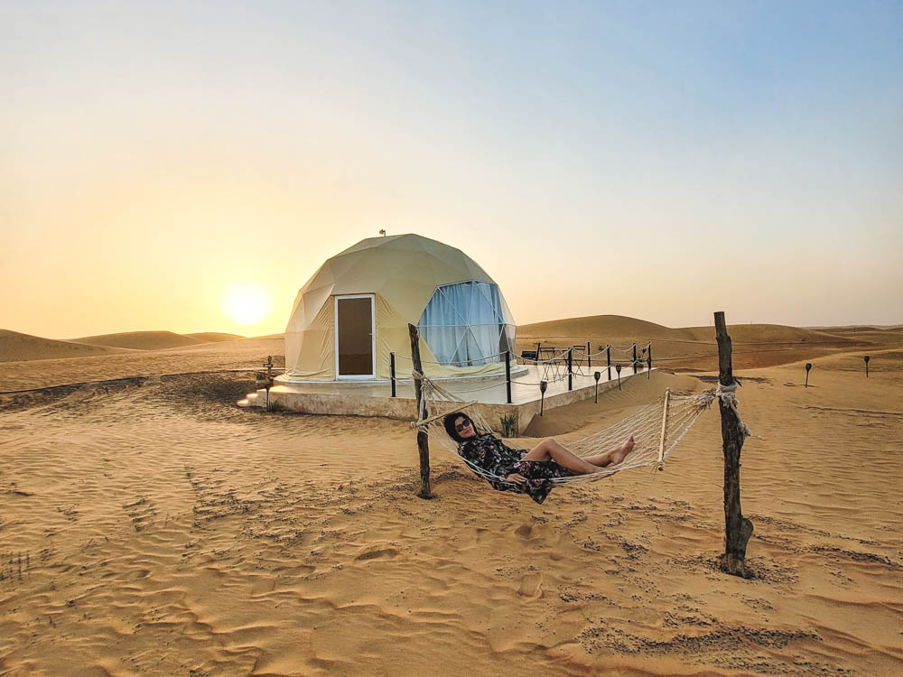 Starry Domes Desert Camp Hammock