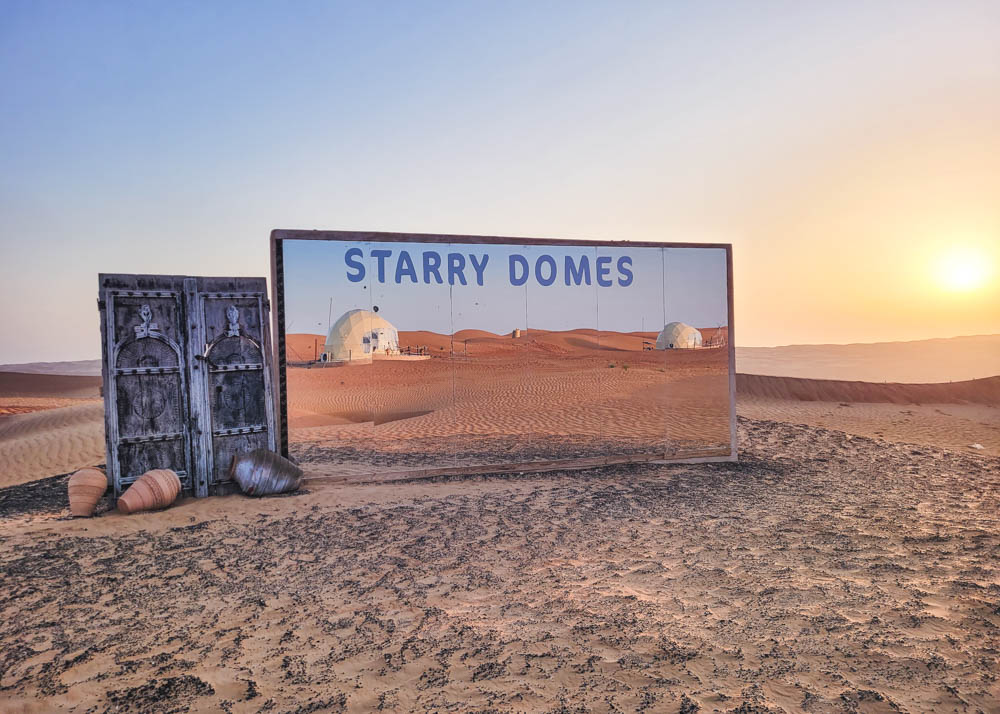 Starry Domes Desert Camp Mirror