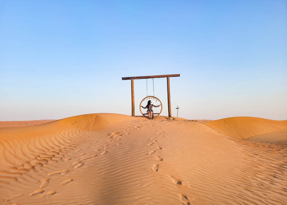 Starry Domes Desert Camp Swing