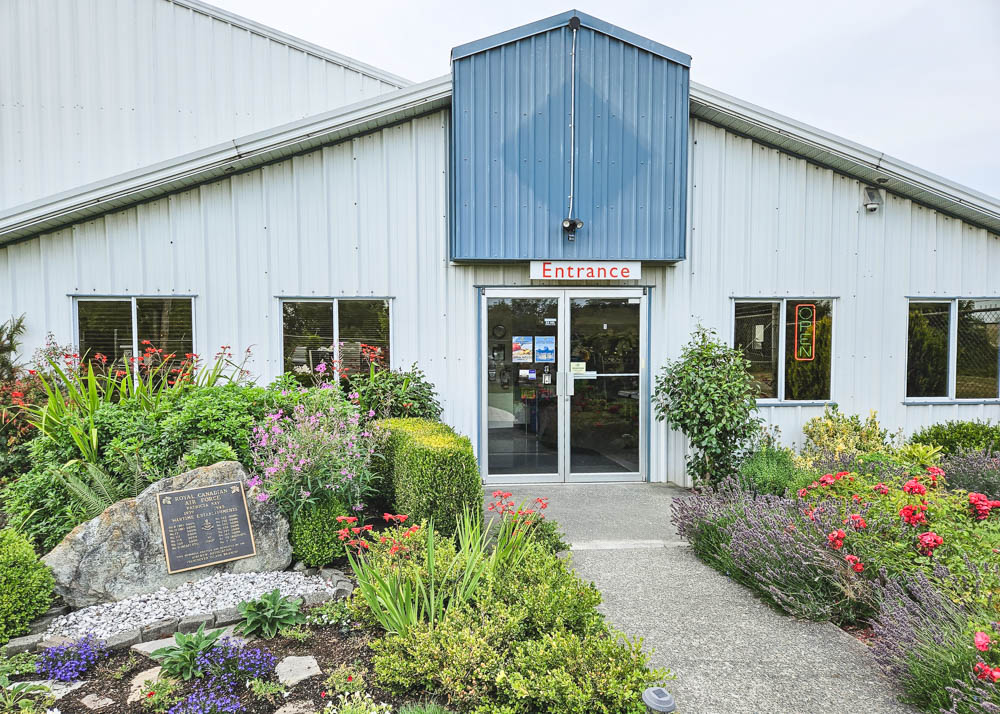 BC Aviation Museum Entrance