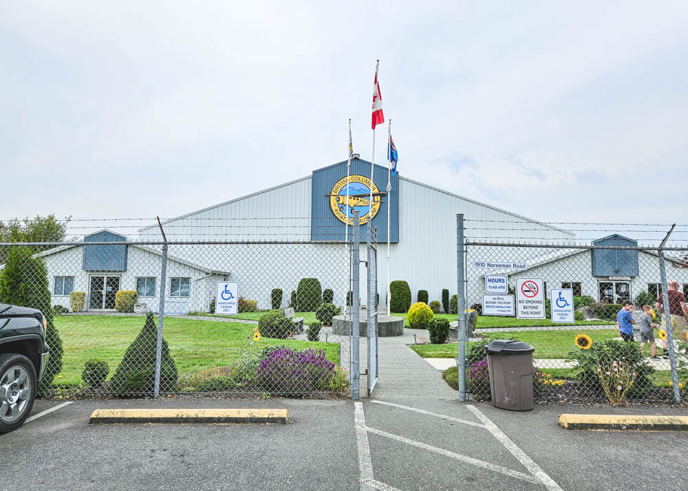 BC Aviation Museum Handicap Parking