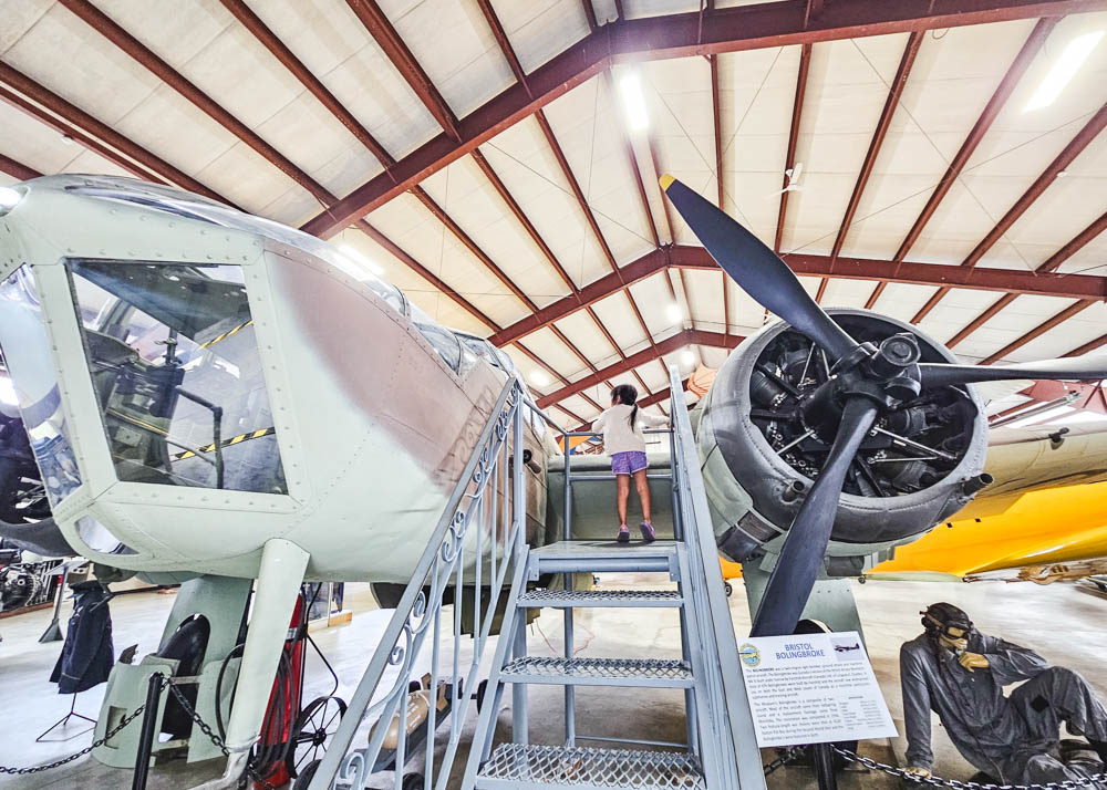 BC Aviation Museum Plane