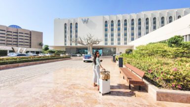 The W Muscat is an excellent choice for those looking for a fun beachfront hotel that makes a great base for exploring beautiful Muscat.