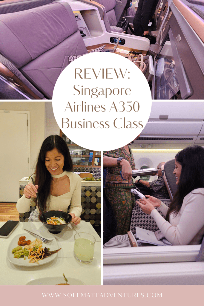 We flew Singapore Airlines A350 Business Class from LAX to Singapore - here's everything you can expect, from the food to the lay-flat bed!