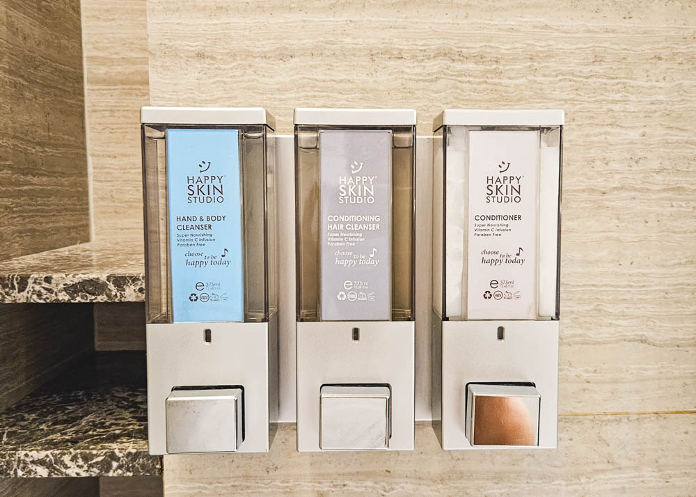 Changi Lounge Shower Toiletries