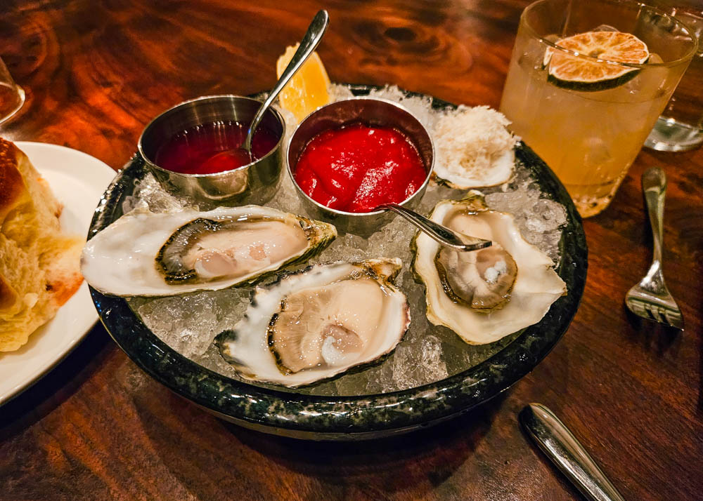 Marilena Cafe and Raw Bar Fanny Bay Oysters