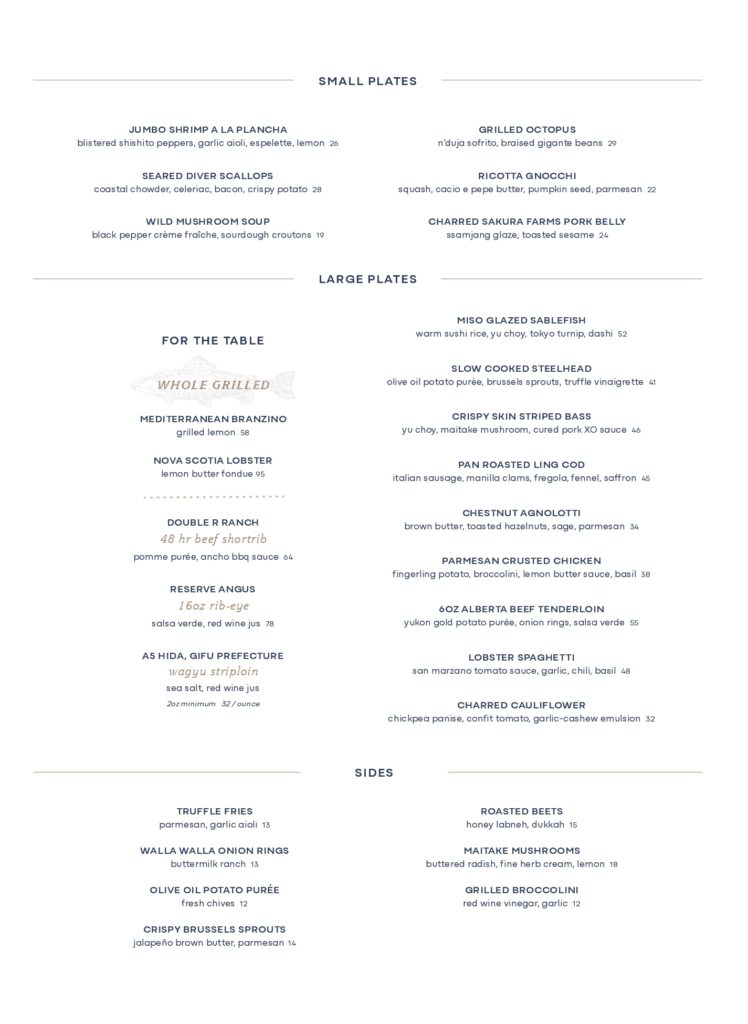 Marilena Cafe and Raw Bar Menu Page 2