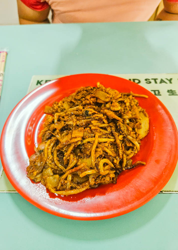 Char Kway Teow Singapore Hawker Stalls