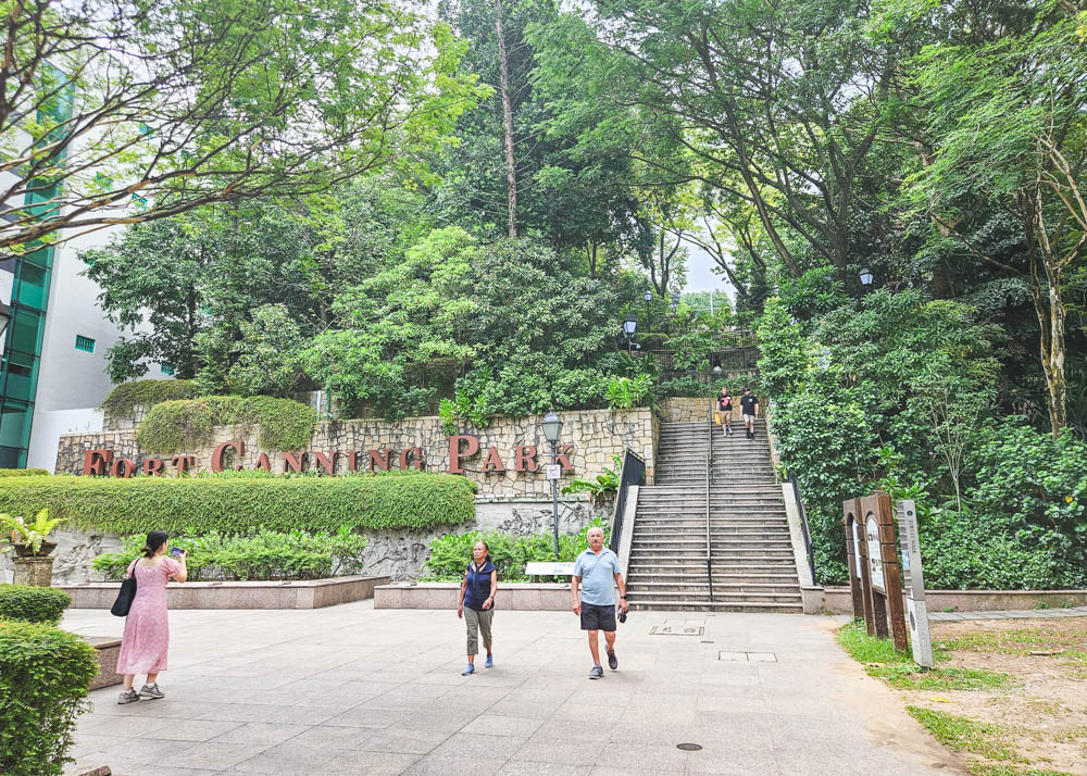 Fort Canning Park Singapore in Two Days