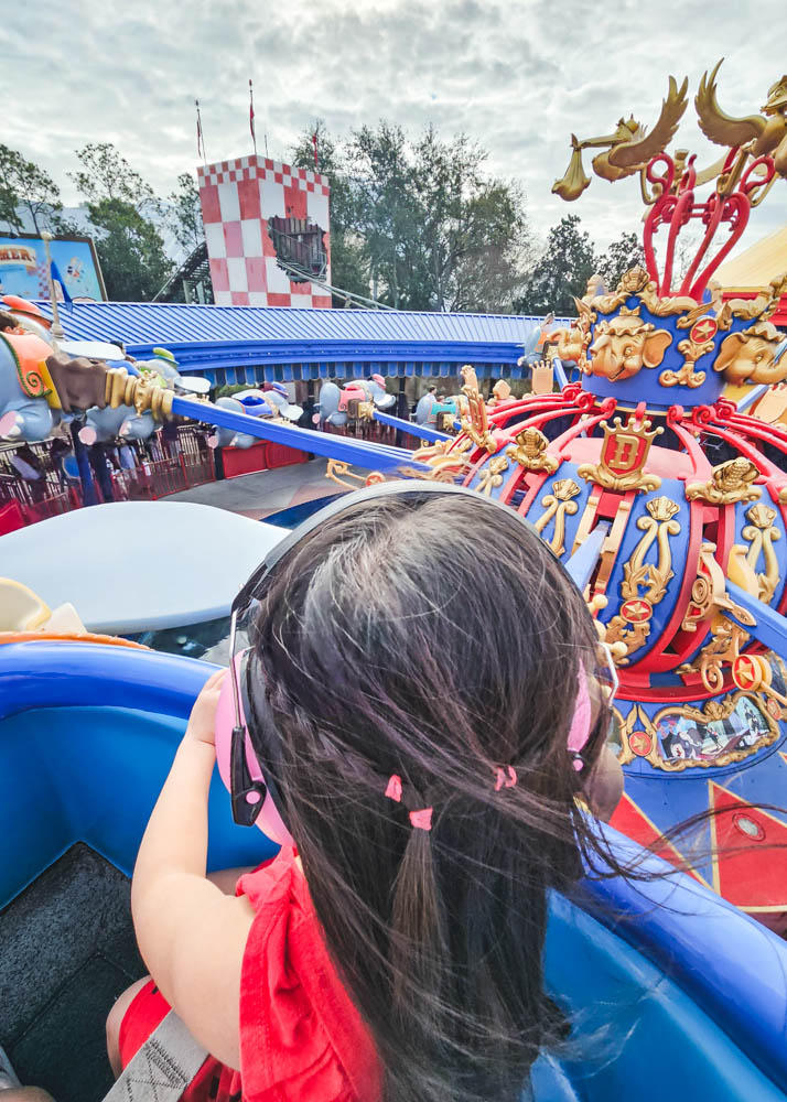 Best Rides for Young Kids at Magic Kingdom Disney World Dumbo