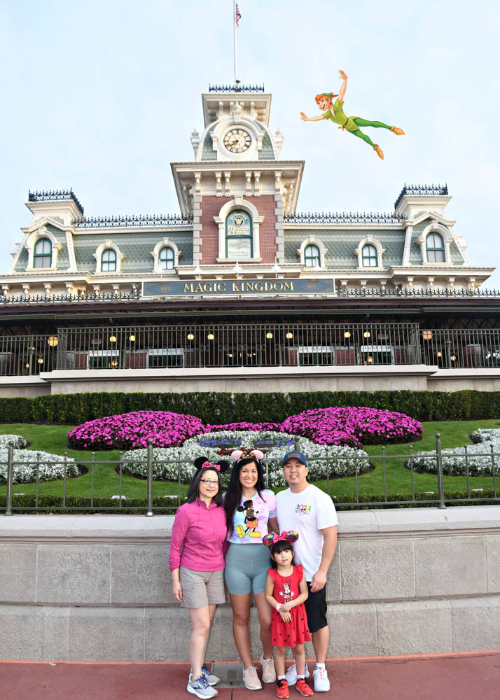 Magic Kingdom Magic Photo with Peter Pan