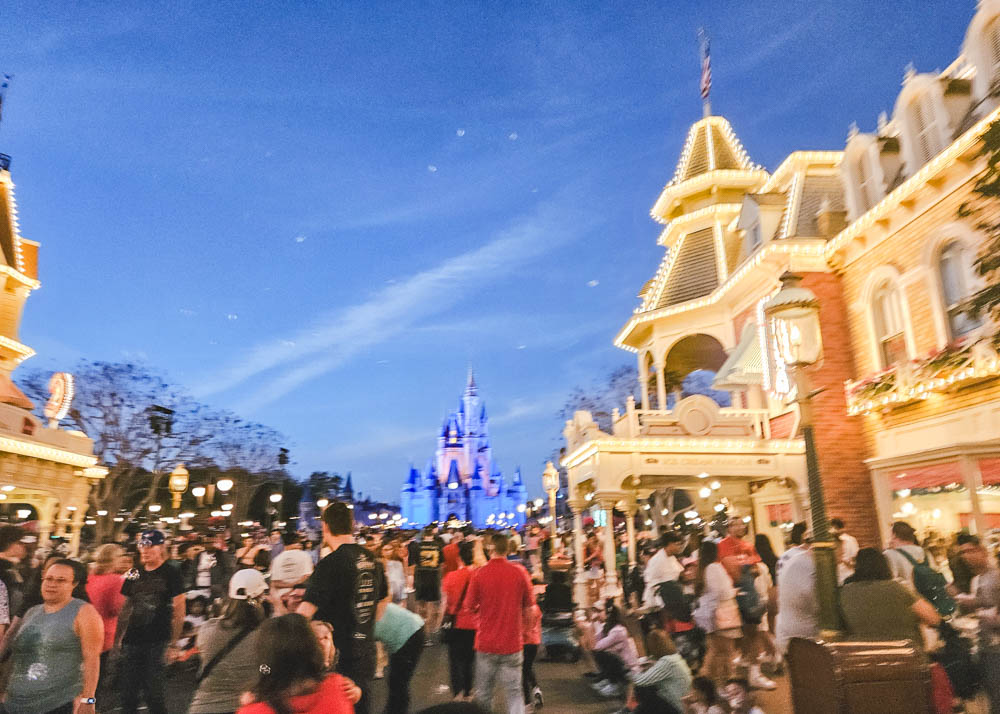 Main Street USA before Fireworks