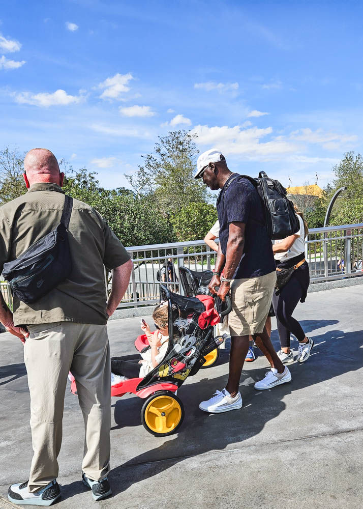 Michael Jordan at Magic Kingdom Disney World February 2024