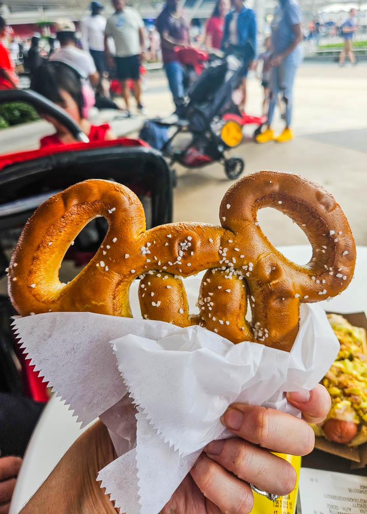 Mickey Pretzel Magic Kingdom Disney World