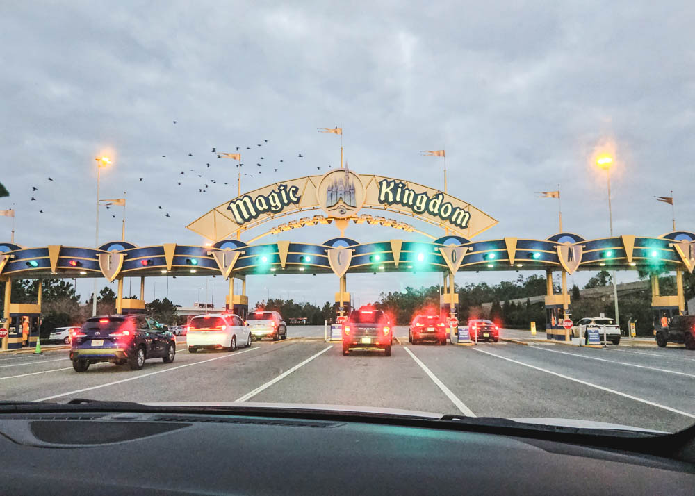 Parking Lot at Magic Kingdom Disney World