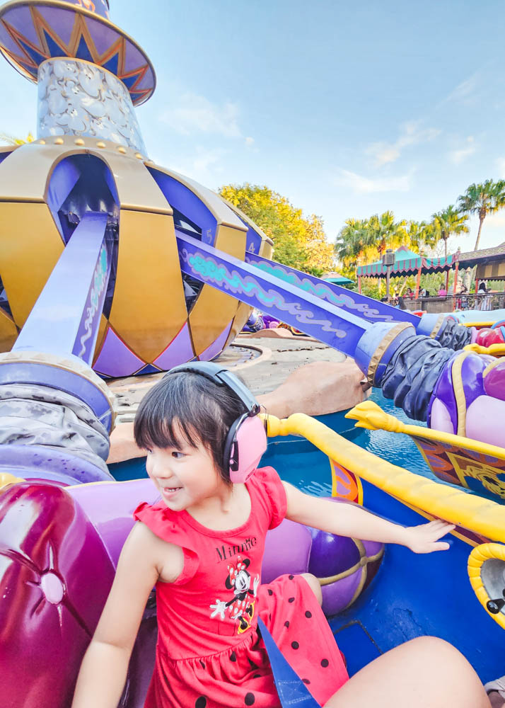 Riding The Magic Carpets of Aladdin