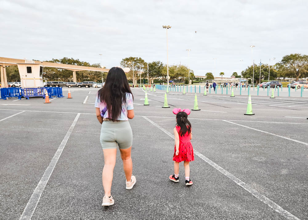 Standard Parking at Disney World at Opening