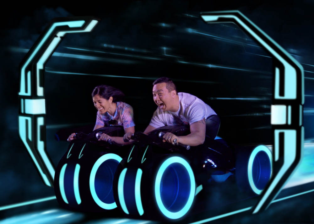 Tron Ride Photo