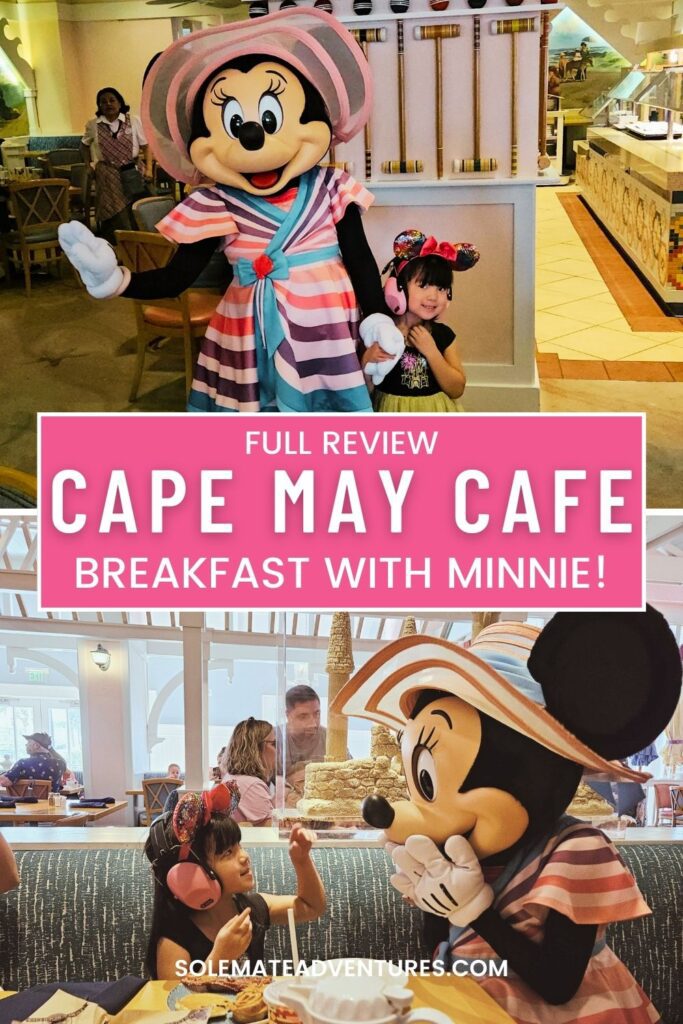 The Cape May Cafe breakfast is perfect for any Minnie-obsessed child! Here's our full review and everything you need to know!
