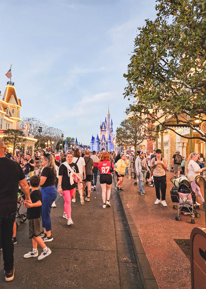 Main Street USA before Fireworks