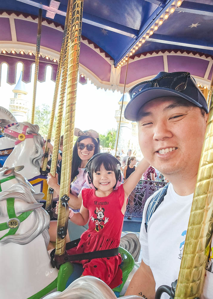 Prince Charming Regal Carrousel with ND child