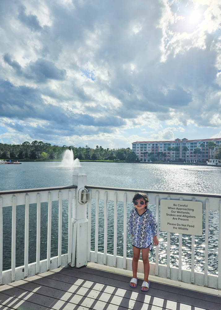 Marriott's Grande Vista Resort Alligator warning