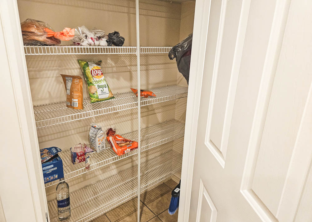 Pantry in 2-bedroom villa