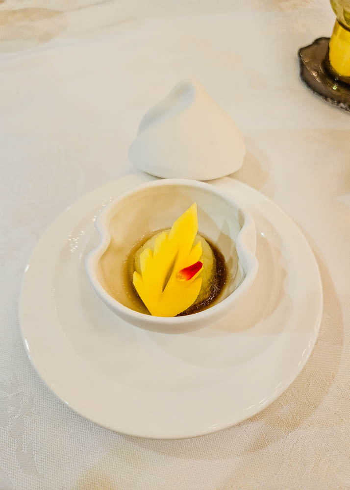 Baan Lao Sour Mango Sorbet and Anchovy Sauce