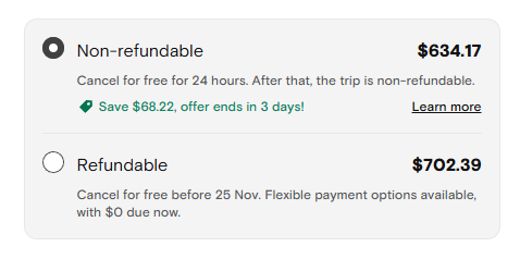 Refundable vs Nonrefundable Turo Cost