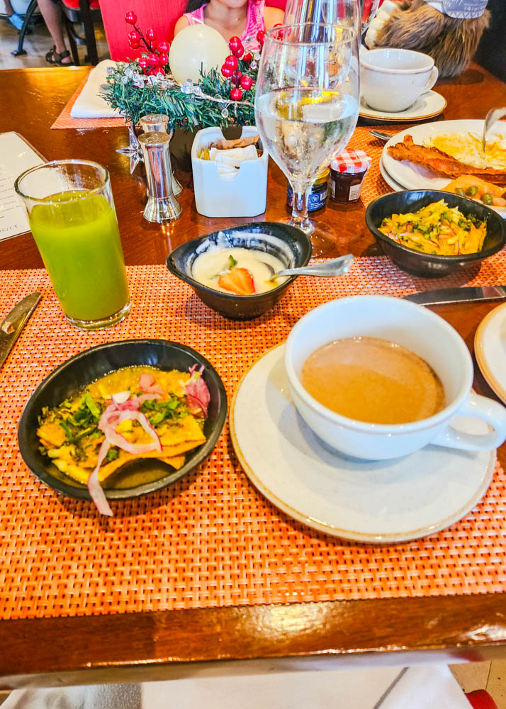 JW Marriott Guanacaste Breakfast Buffet Chilaquiles