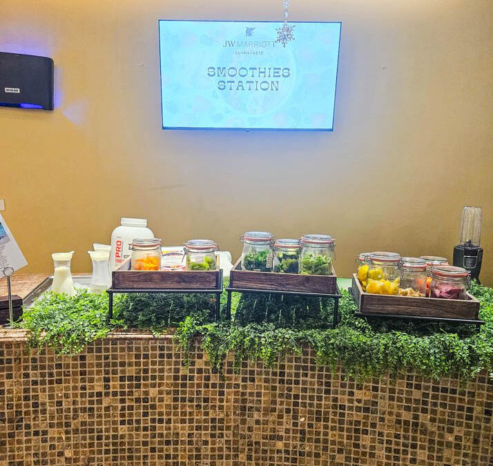 JW Marriott Guanacaste Breakfast Buffet Smoothie Bar